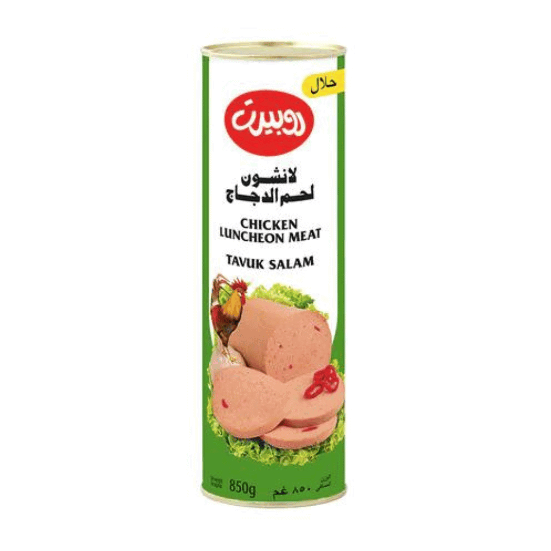 Robert Chicken Luncheon Meat Tavuk Salam 850g AIMA ONLINE robert-chicken-luncheon-meat-tavuk-salam-850g-aima-online