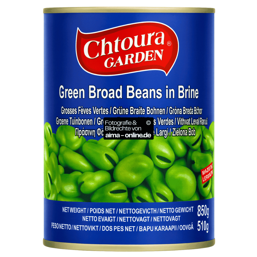 Chtoura Garden - Grüne Braite Bohnen 850g