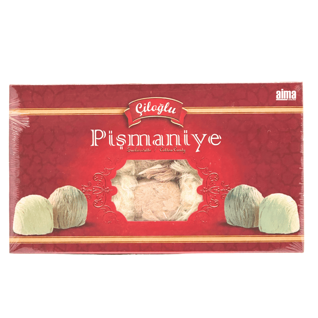 Ciloglu Pismaniye - Türkische Zuckerwatte mit Kakao und Vanille 180g