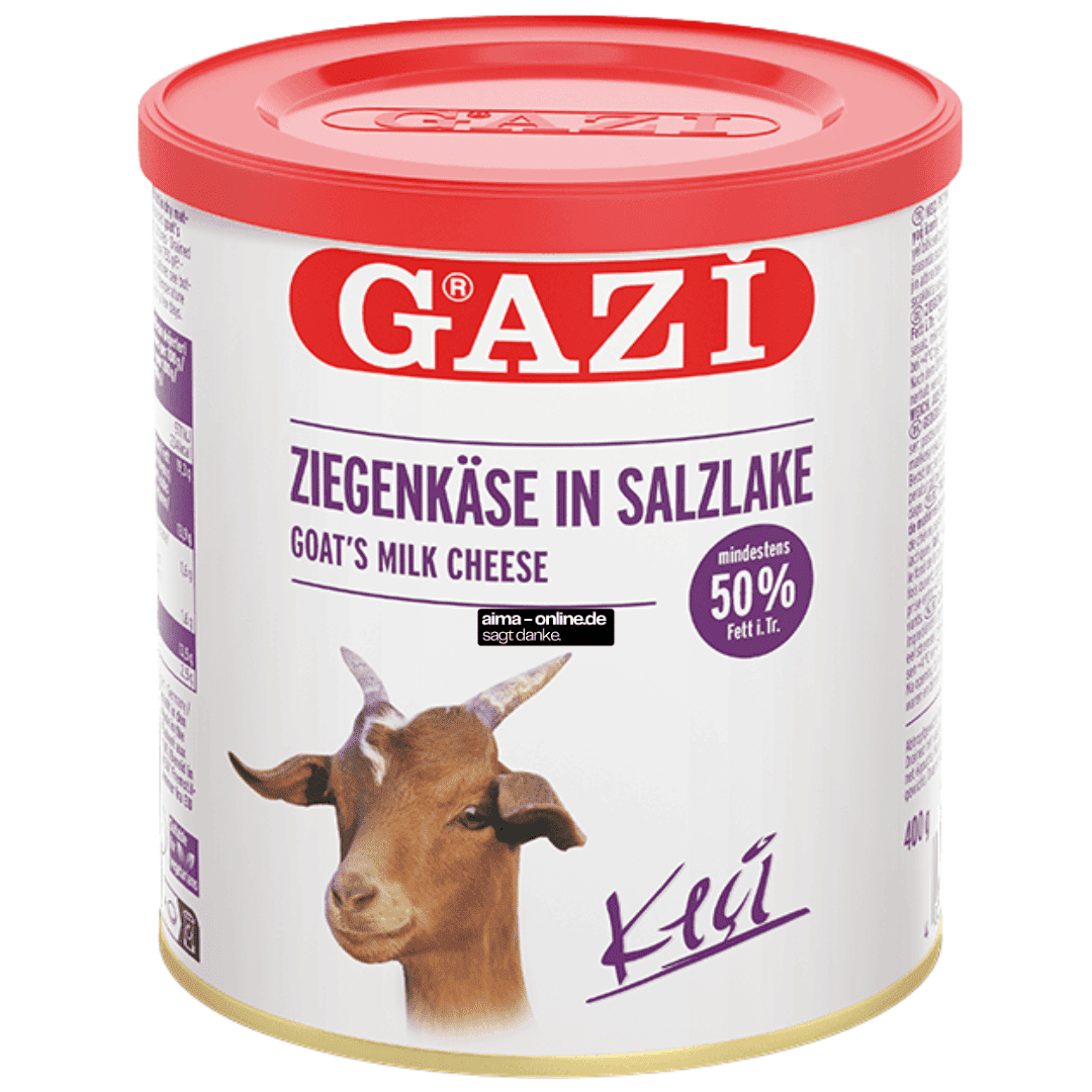 GaziZiegenkaeseinSalzlake50400g