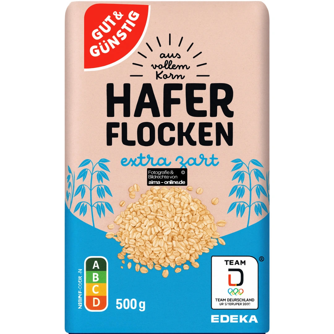 Gut & Günstig Haferflocken Extra Zart 500g – AIMA ONLINE