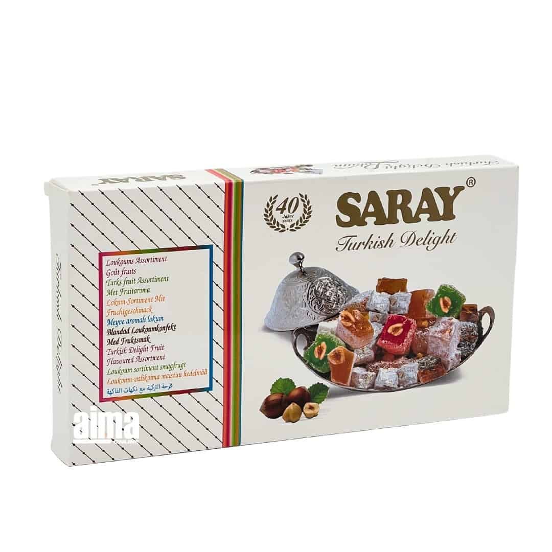 Saray Meyve Aromali Lokum - Lokum mit Obstgeschmack 400g