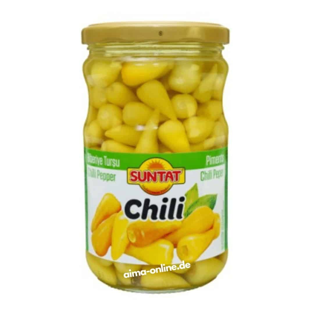 Suntat Biberiye Tursu - Chili 620g