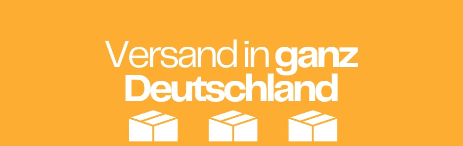 Versand in ganz Deutschland