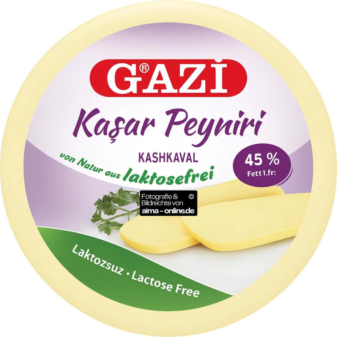 Gazi – Laktosefreier Kashkaval, Laktozsuz Kasar Peyniri 400g