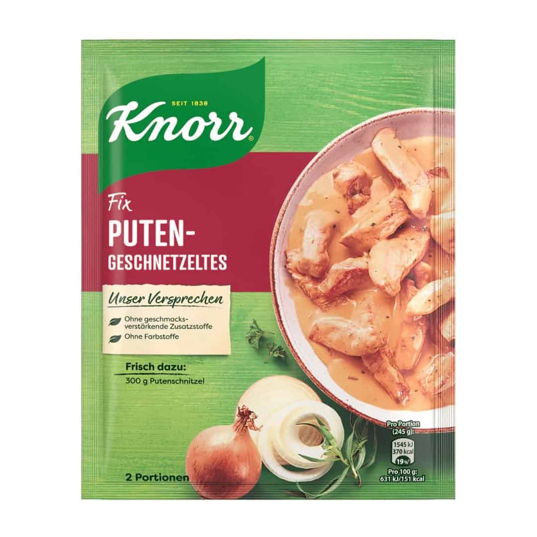 knörr zelte Knorr Fix Putengeschnetzeltes 36g – AIMA ONLINE