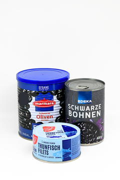 Konserven und Fertiggerichte