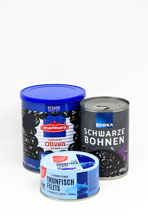 Konserven und Fertiggerichte