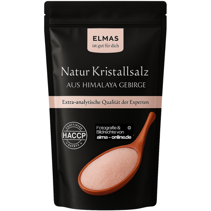 Elmas - Gemahlener Natur Kristallsalz 1000g