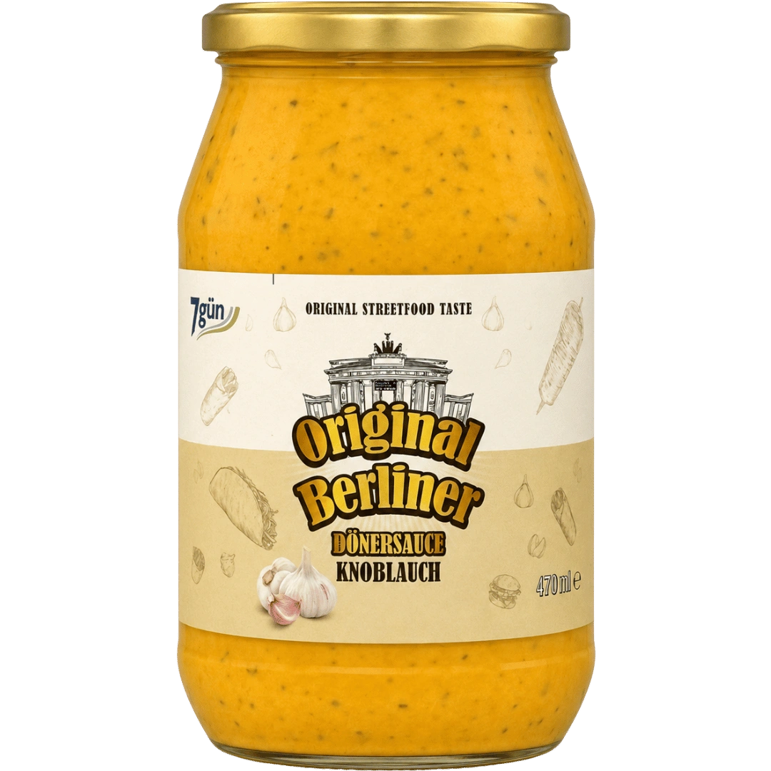 7Gün - Original Berliner Dönersauce Knoblauch 470ml