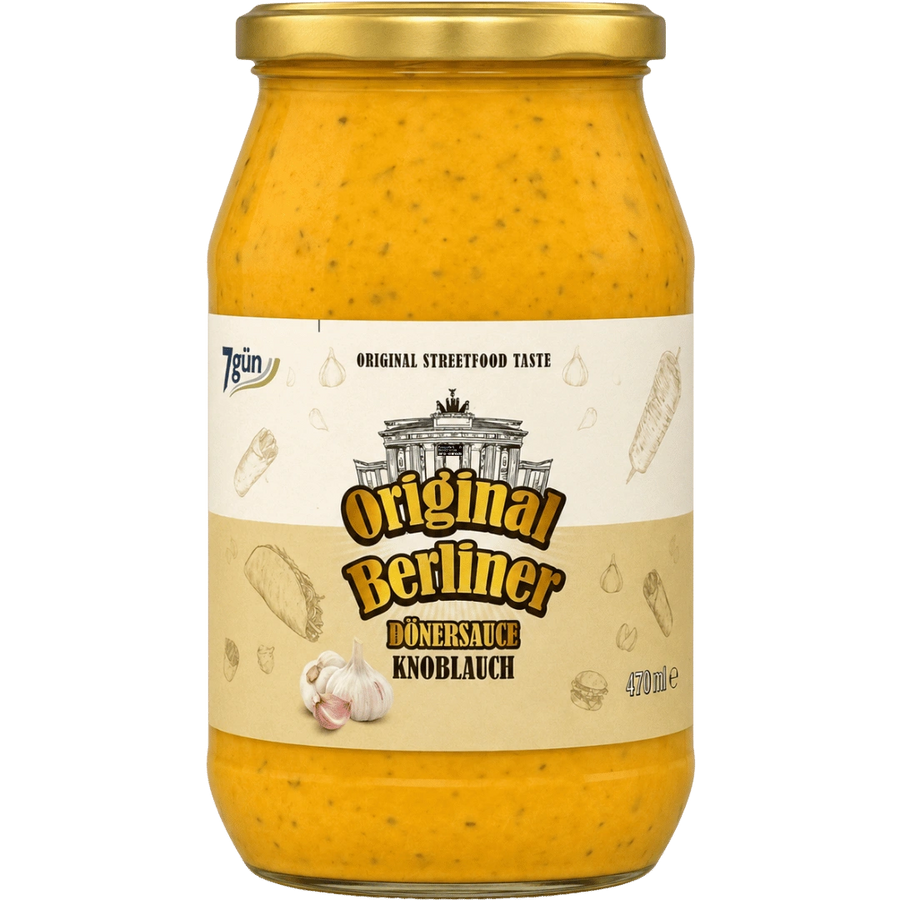 7Gün - Original Berliner Dönersauce Knoblauch 470ml