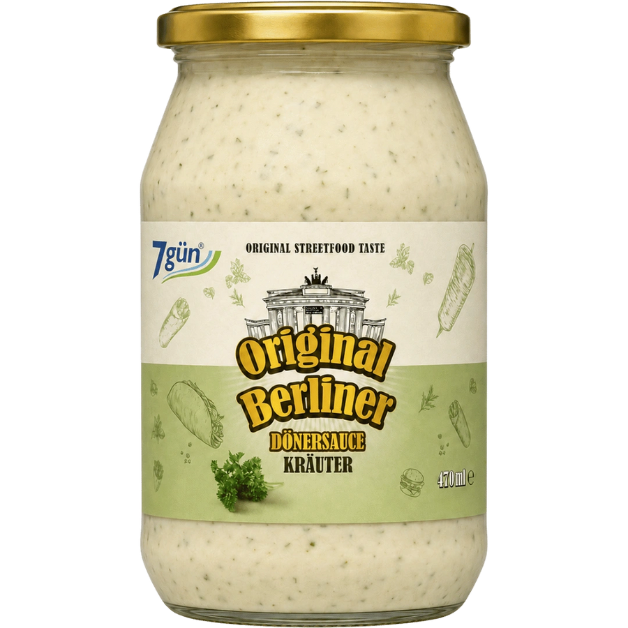 7Gün - Original Berliner Dönersauce Kräuter 470ml