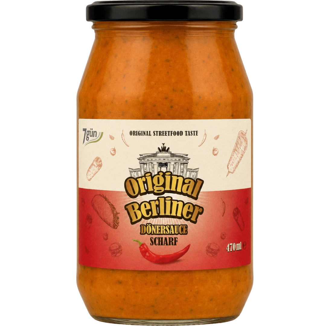 7Gün - Original Berliner Dönersauce Scharf 470ml