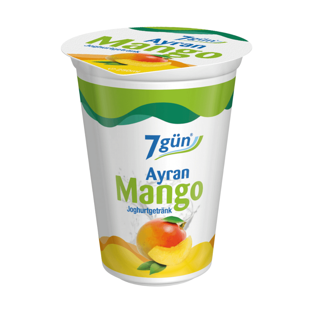 7 Gün Ayran mango aroması 250ml