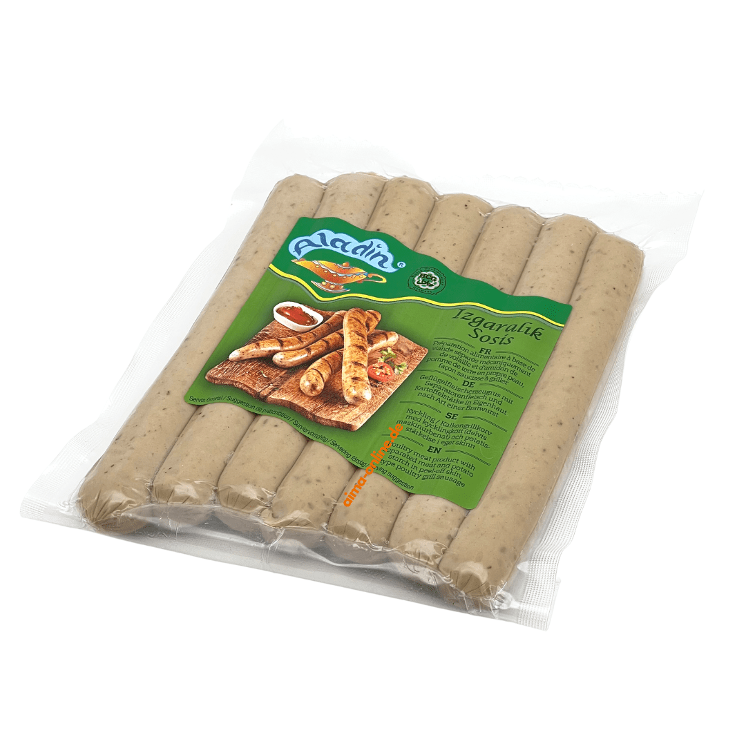 Aladin Geflügelbratwurst Izgaralik Sosis 300g