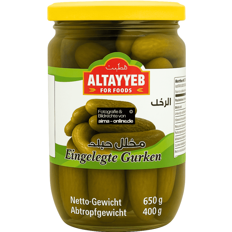 Altayyeb - Eingelegte Gurken 650g