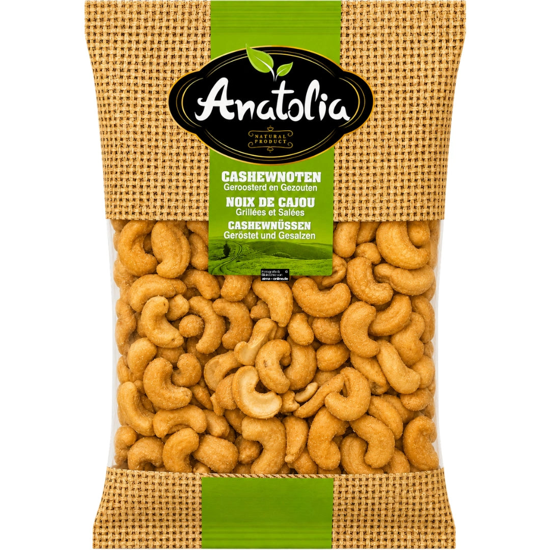 Anatolia - Cashewnüsse geröstet & gesalzen 200g