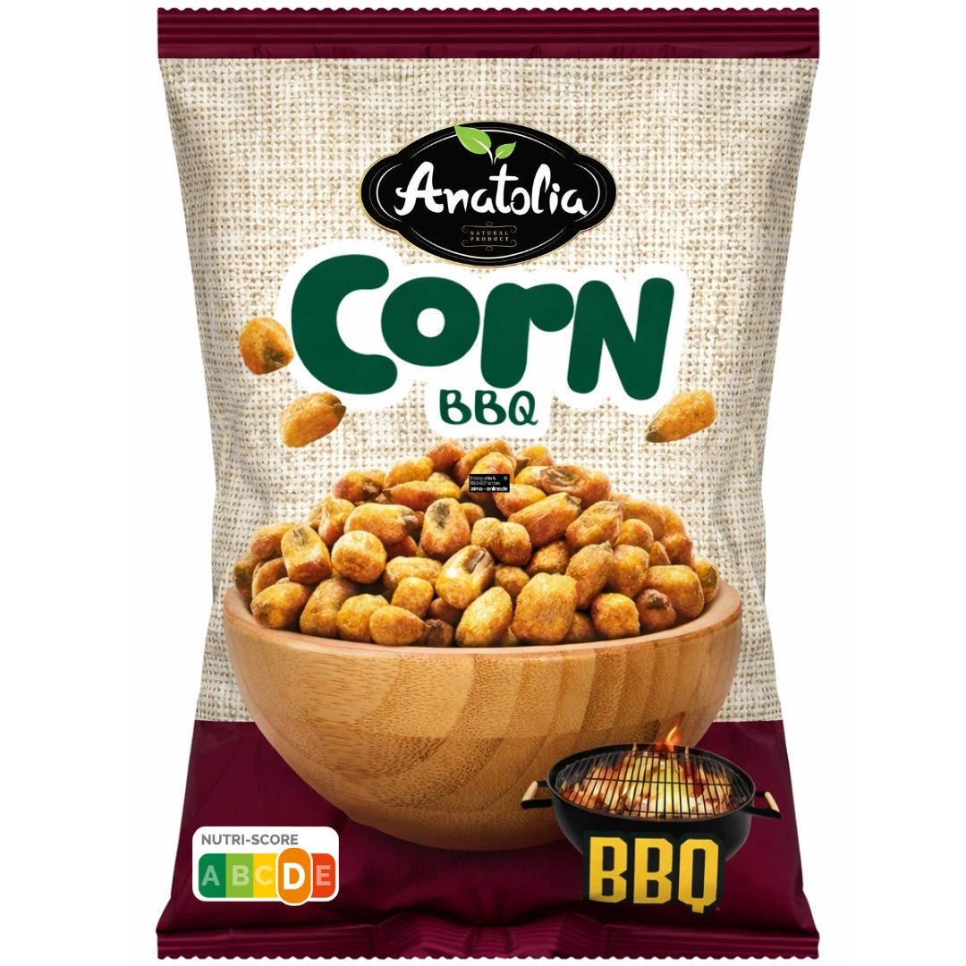 Anatolia - Corn BBQ Gerösteter Mais Snack 140g