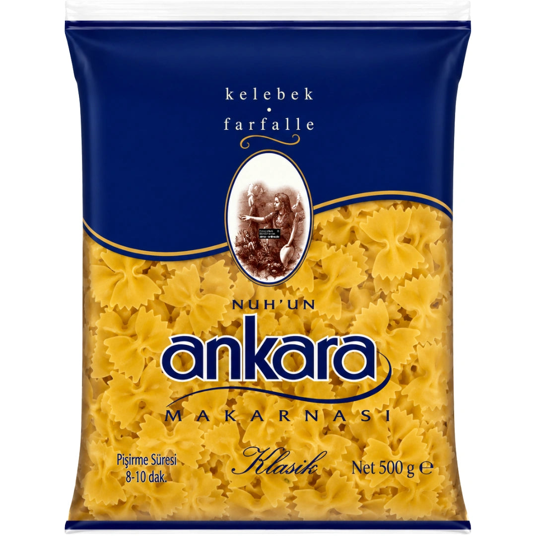 Ankara Kelebek Makarna Farfalle 500g