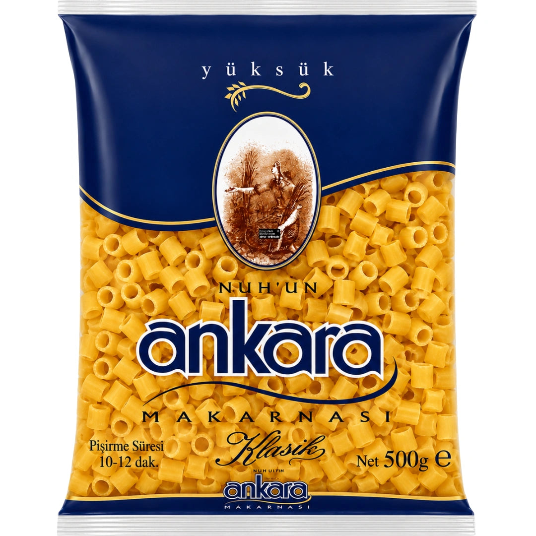 Ankara Yüksük Makarna Fingerhüte Nudeln 500g