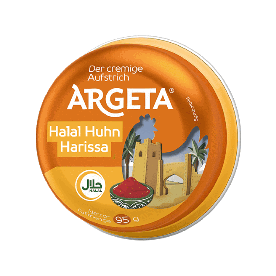 Argeta Halal Huhn Harissa 95g