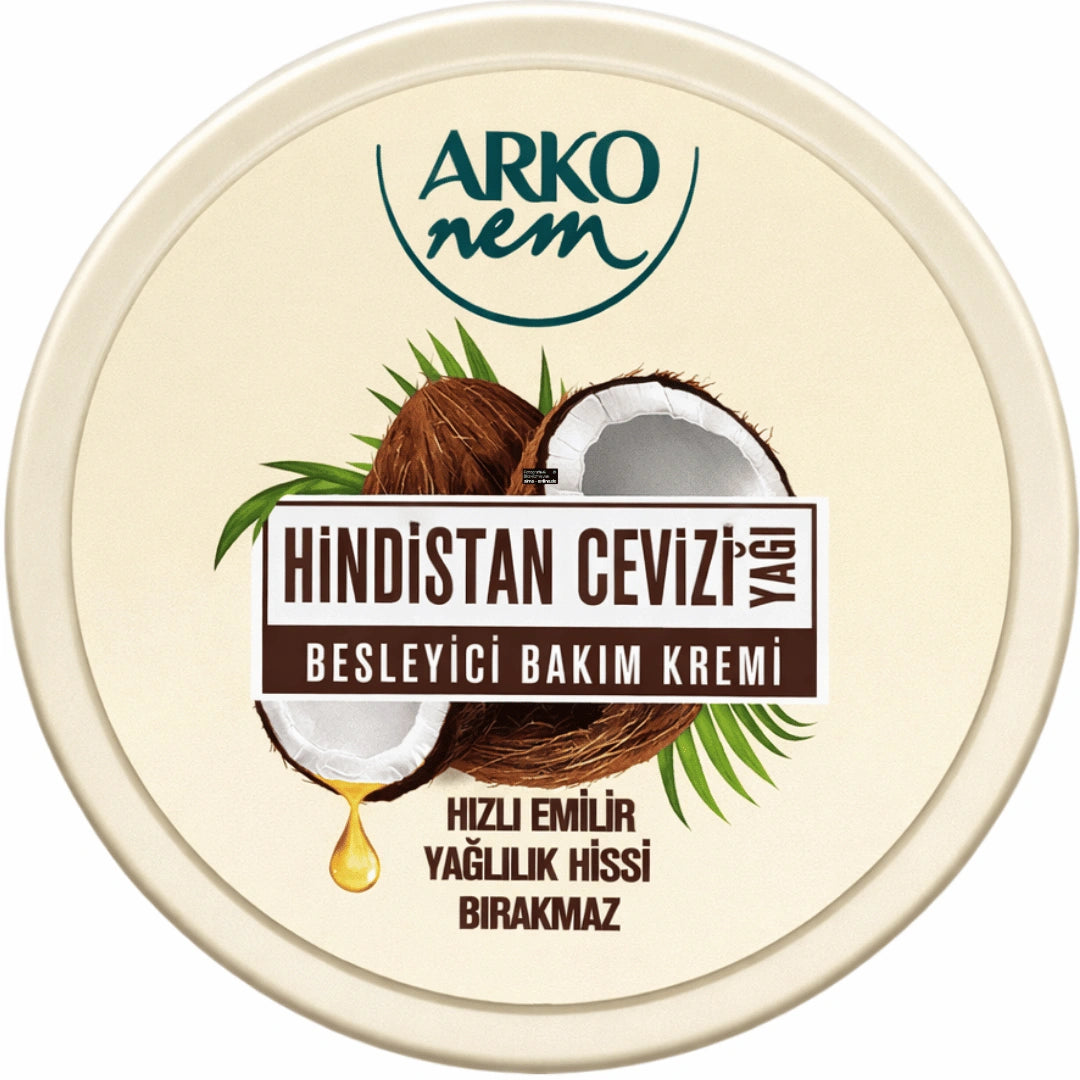 Arko Nem - Kokos Hand- & Körpercreme, Hindistan Cevizi Kremi 250ml
