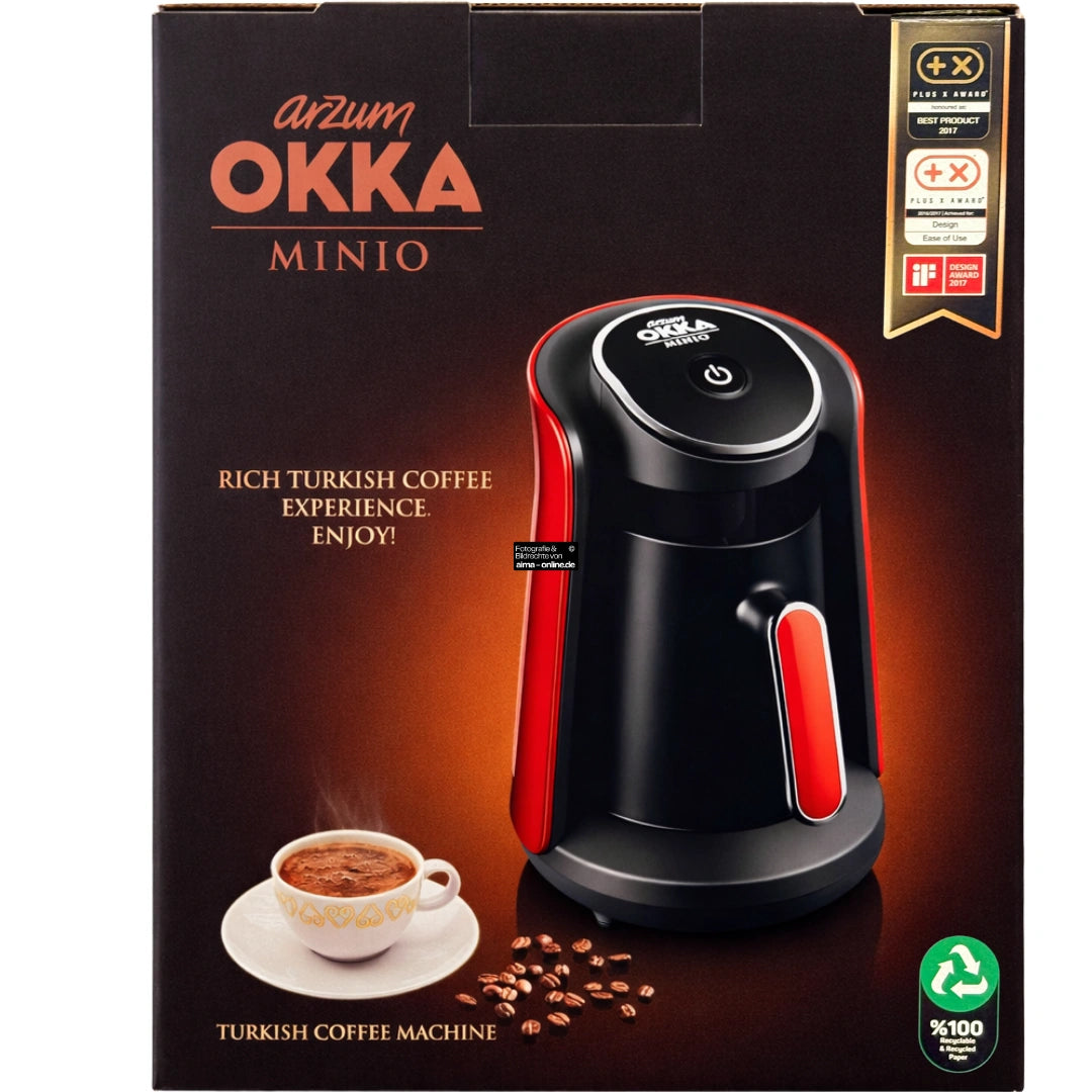 Arzum Okka Minio - Türkische Kaffeemaschine 1–4 Tassen 400–480W