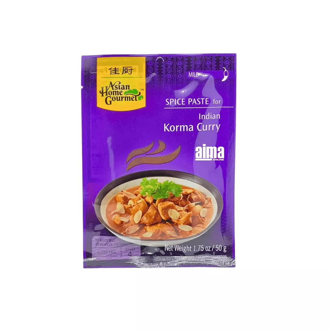 Asian Home Gurme Korma Köri Baharatı Ezmesi 50gr