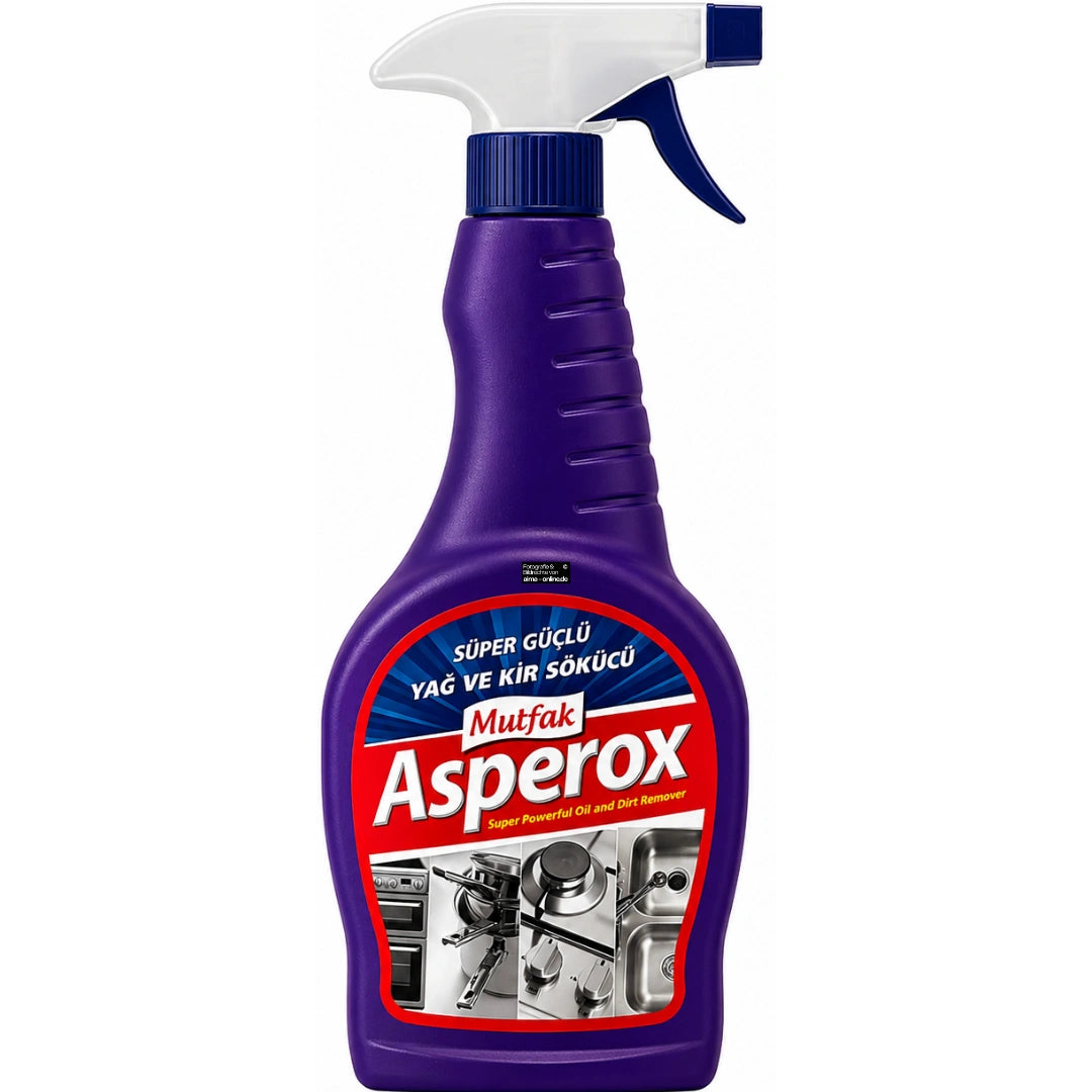 Asperox - Küchenreiniger & Fettlöser, Mutfak Yağ ve Kir Sökücü 750ml