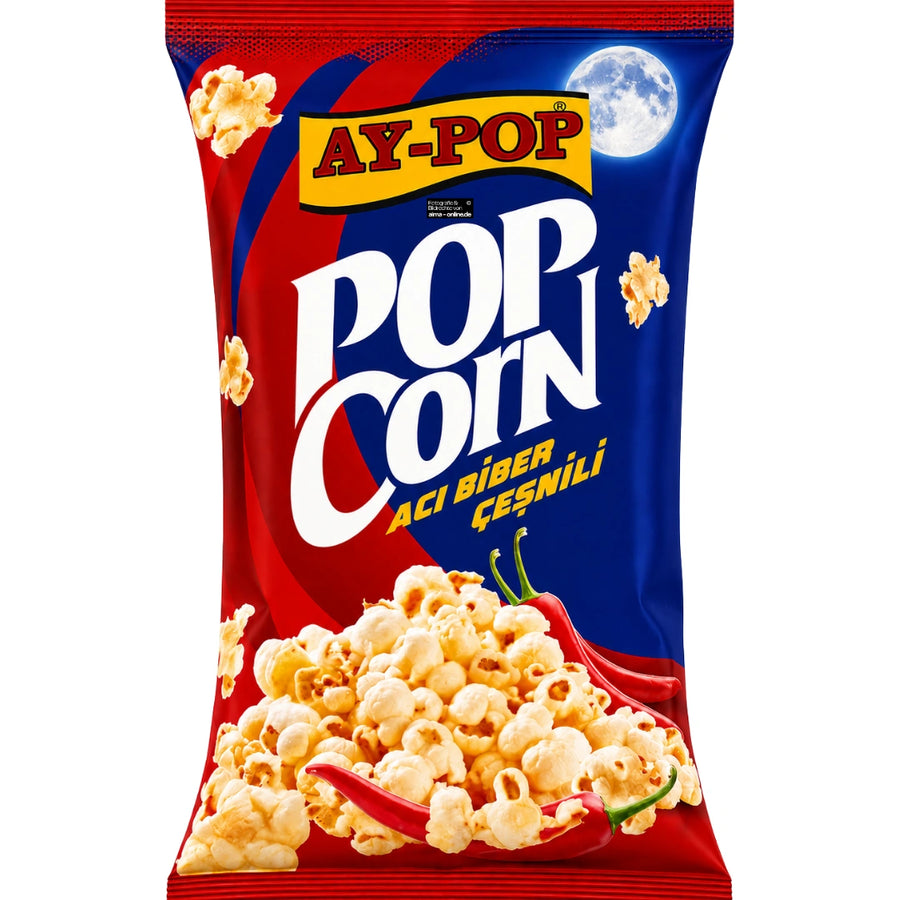 AY-POP - Popcorn mit Chili-Geschmack, Acı Biber Çeşnili 65g