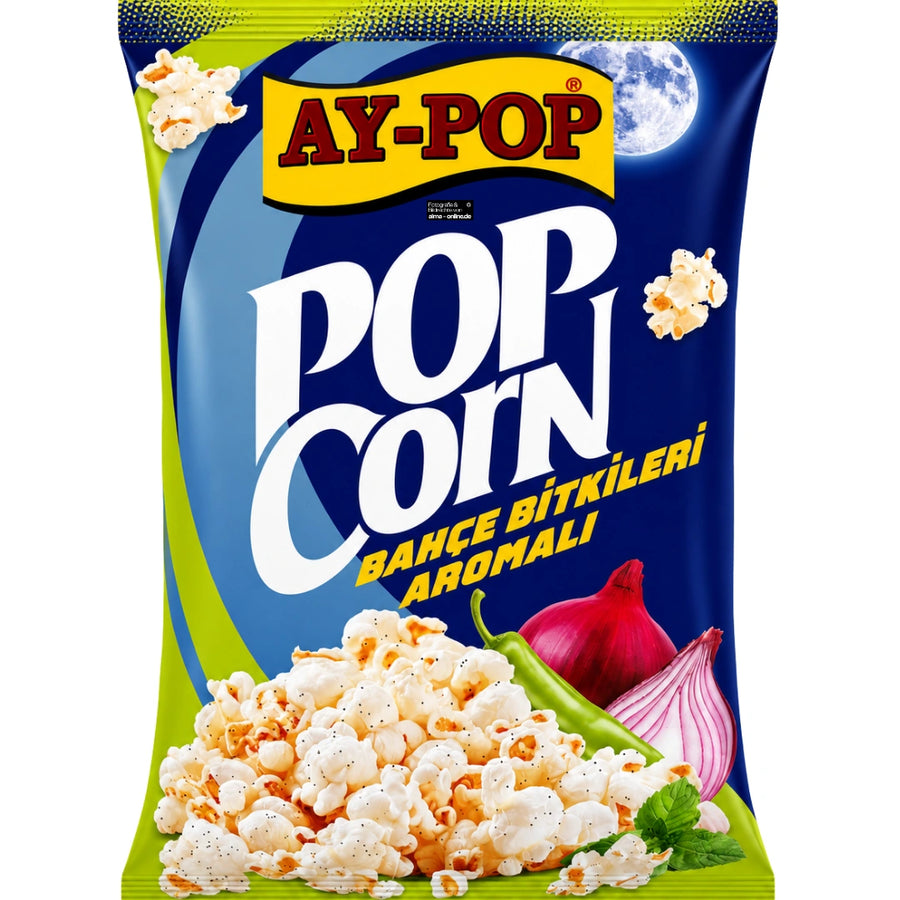 AY-POP - Popcorn mit Gartenkräuter-Geschmack, Bahçe Bitkileri Aromalı 65g