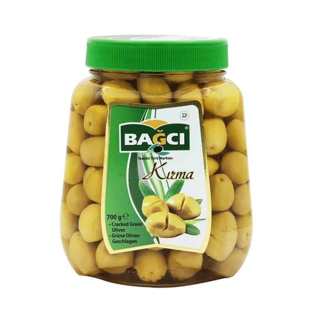 Bağcı Kirma Yeşil Zeytin - Kırma Yeşil Zeytin 1270gr