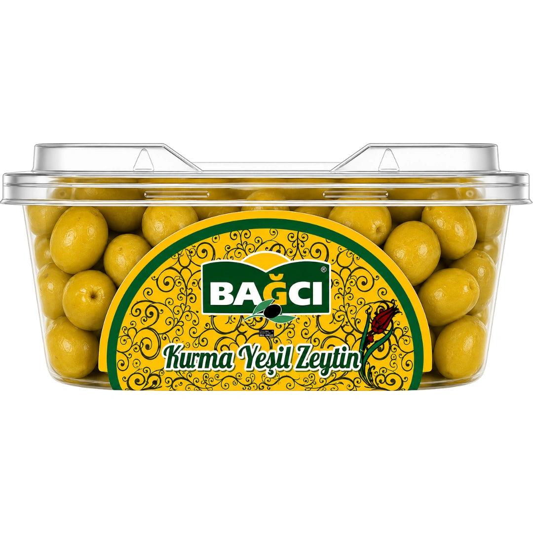 Bagci - Geschlagene grüne Oliven, Kırma Yeşil Zeytin 370g