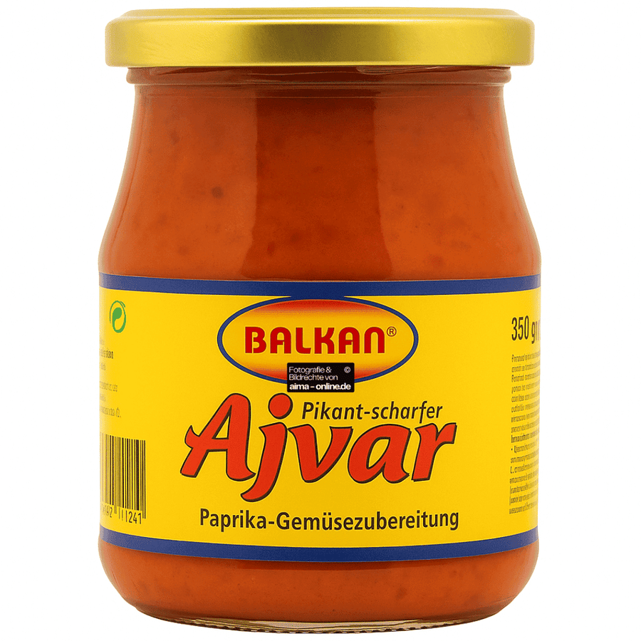 Ajvar in Scharf von Balkan