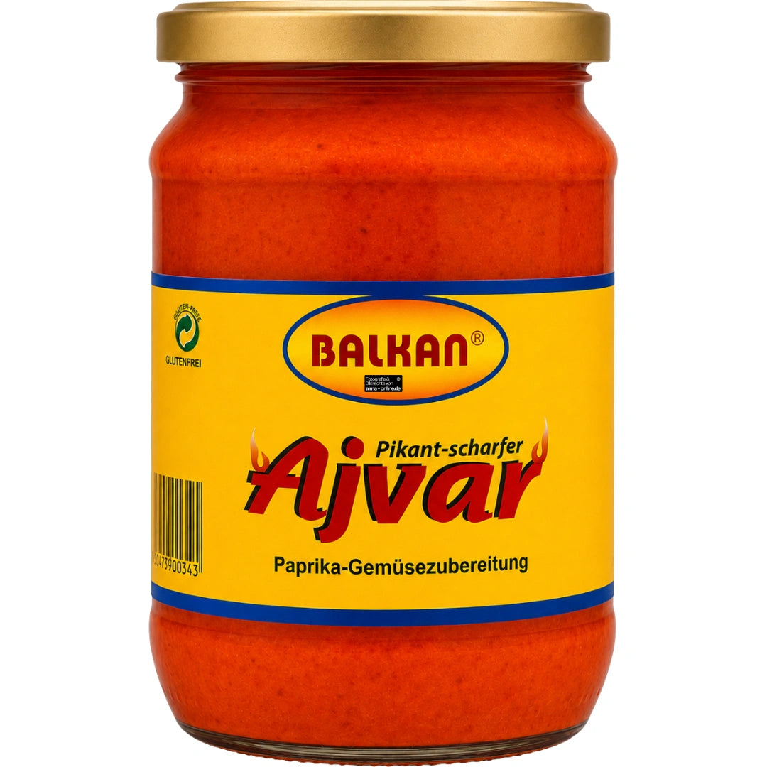 Balkan Ajvar scharf 680g 