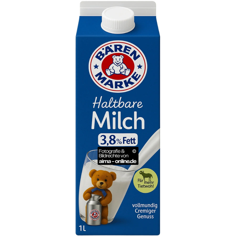 Bärenmarke - Haltbare Milch 3.8% Fett 1L