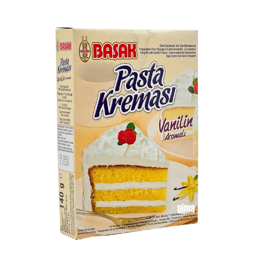 Başak Vanilin Aromalı Makarna Kreması - vanilya aromalı krema tozu 140g