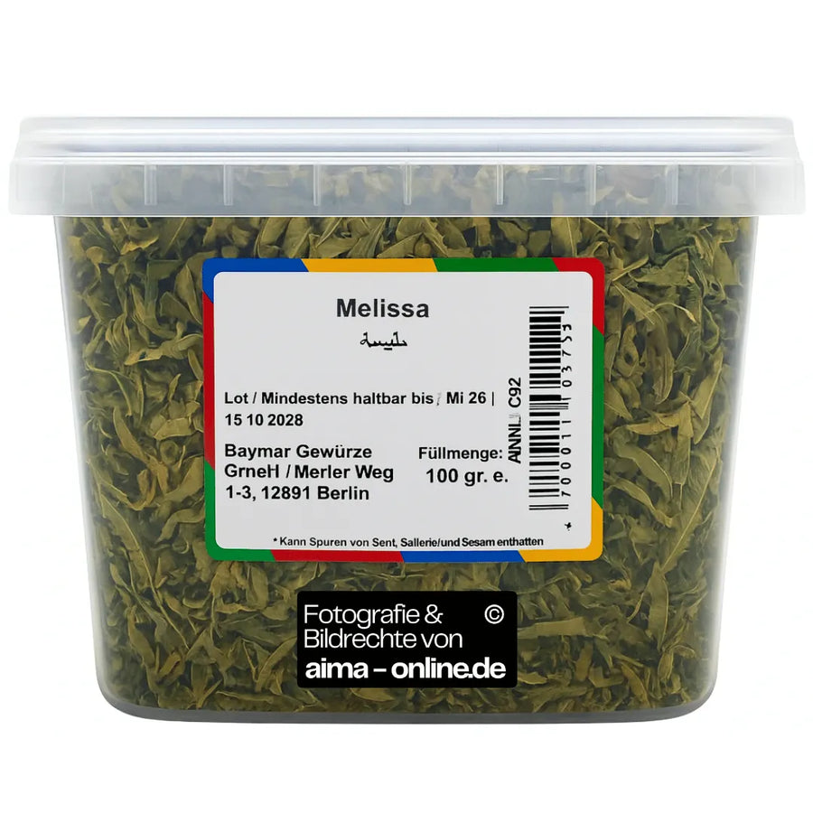 Baymar Gewürze - Melissa tee, Melissa Cayi 100g