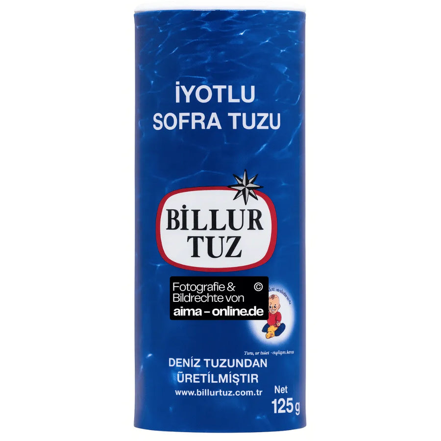 Billur Tuz - Jodiertes Speisesalz 125g