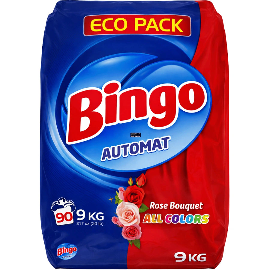 Bingo - Waschpulver All Colors Rose Bouquet, Tüm Renkler 9kg