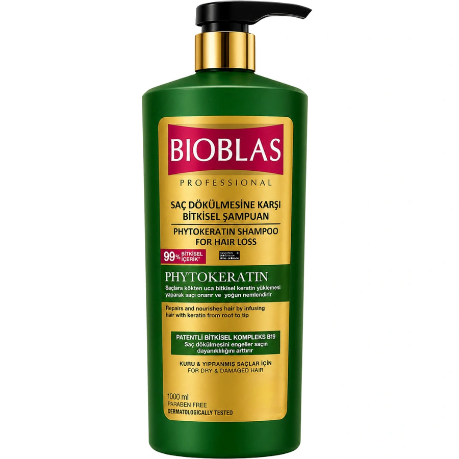Bioblas - Phytokeratin Shampoo Anti Hair Loss 1000ml