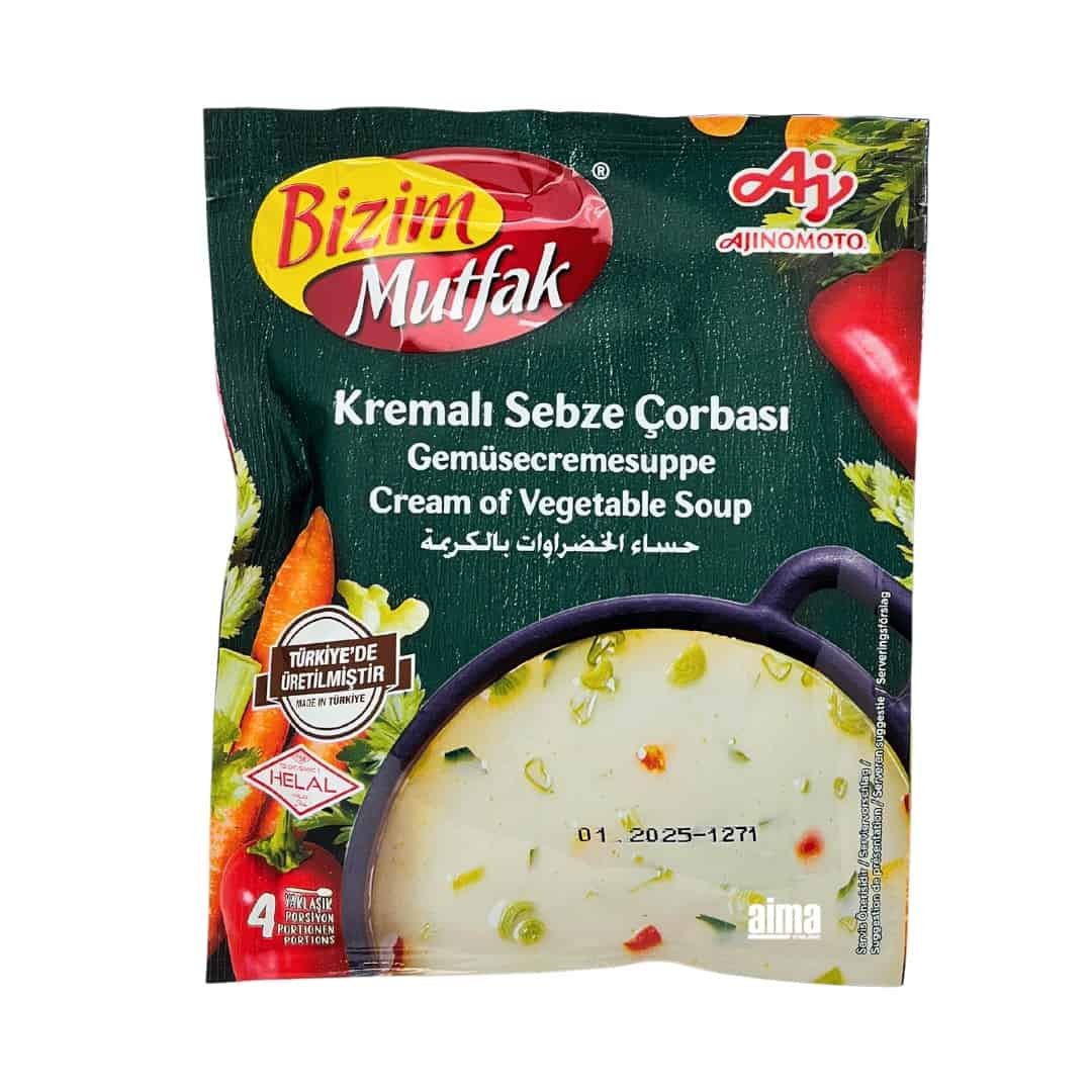 Bizim Mutfak Kremali Sebze Çorbası - kremalı sebze çorbası 65gr