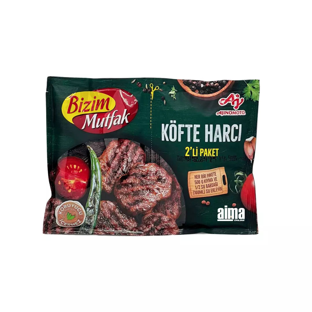 Bizim Mutfak Köfte Harci - köfte baharat karışımı, 2'li paket