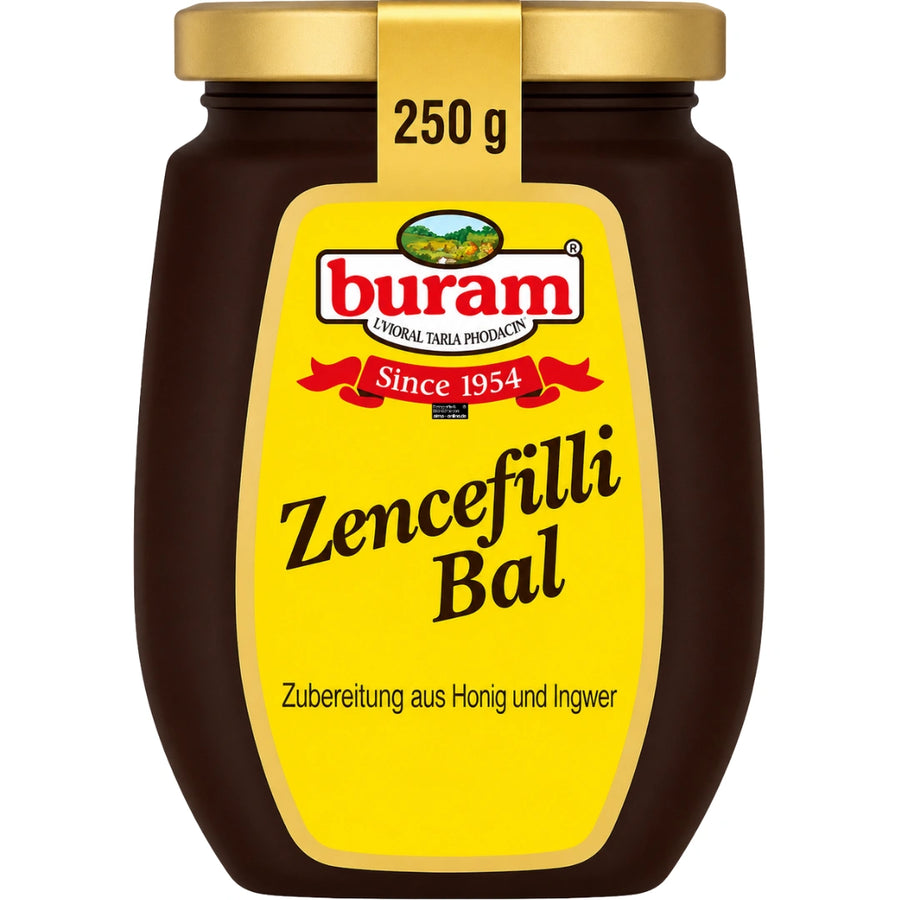 Buram - Zubereitung aus Honig und Ingwer, Zencefilli Bal 250g