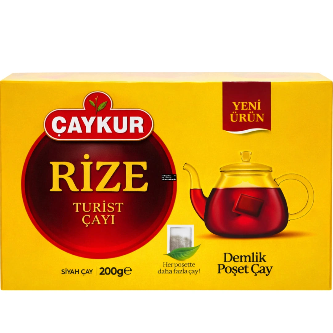 Çaykur - Rize Turist Schwarztee, Demlik-Teebeutel (Poşet Çay) 200g