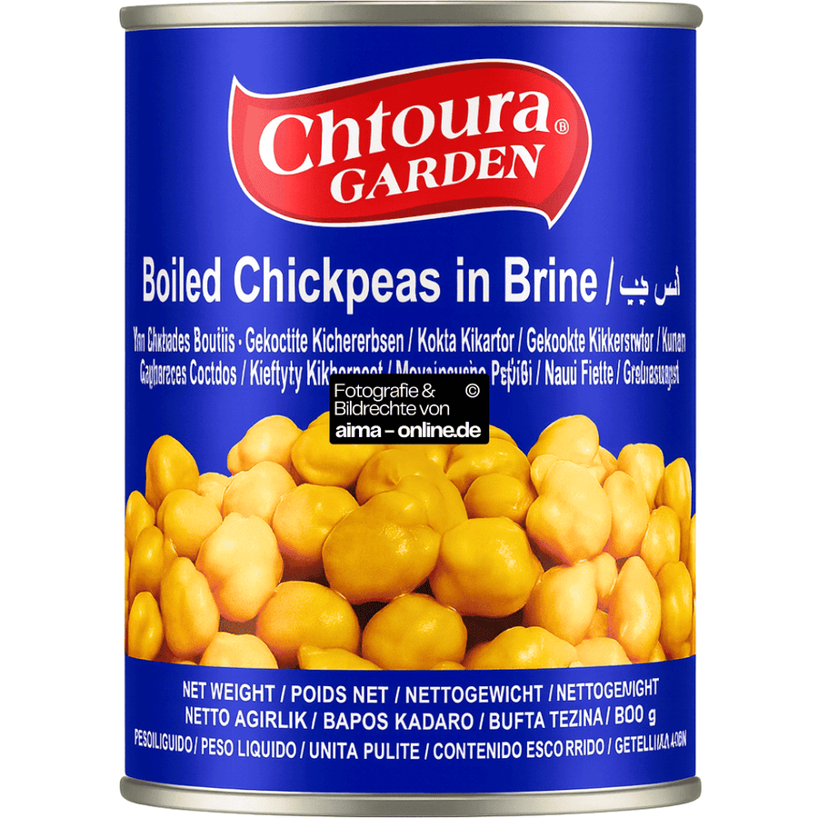 Chtoura Garden - Gekochte Kichererbsen 400g