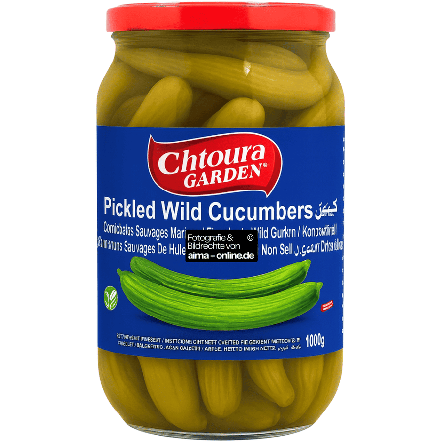 Chtoura Garden - Eingelegte Wild Gurken 1000g
