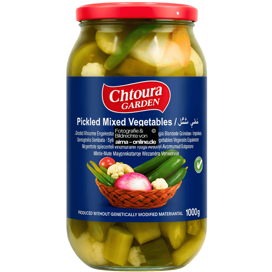 Chtoura Garden - Eingelegtes Gemischtes Gemüse 1000g