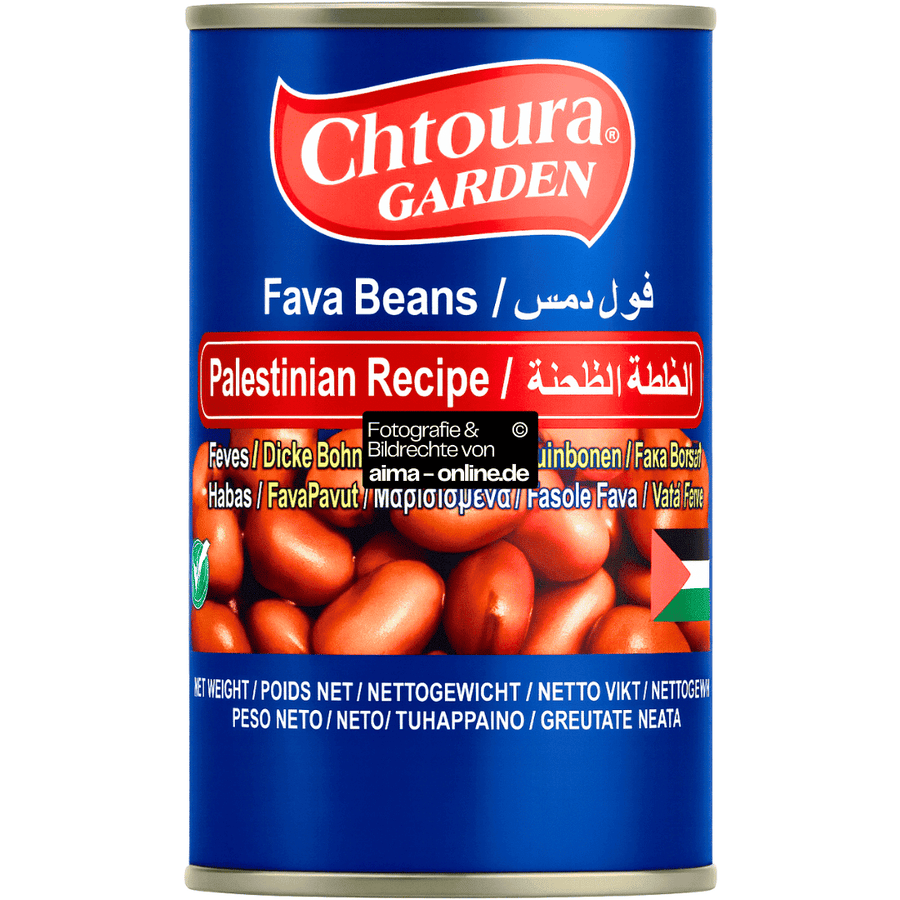 Chtoura Garden - Gekochte Fava Bohnen (Palestinian Recipe) 400g