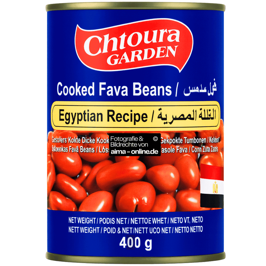 Chtoura Garden - Gekochte Fava Bohnen (Egyptian Recipe) 400g